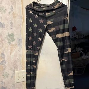 American flag camo leggings